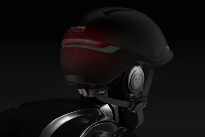 Mercedes-AMG Mercedes-AMG PETRONAS F1 Team Smart eBike Helmet (2026) — hero