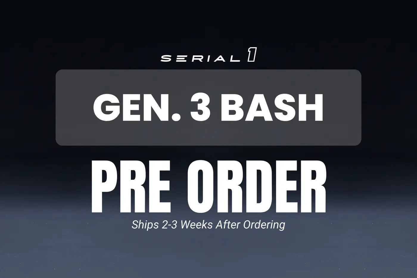 Harley Serial 1 Bash Gen 3 — hero
