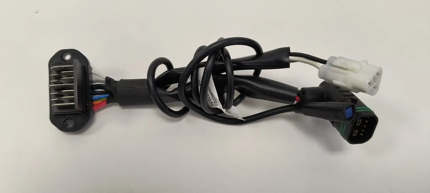 Harley Serial 1 MAIN BATTERY TERMINALS WITH ENVIOLO HARNESS CONNECTION — hero