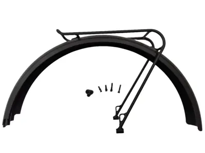 Harley Serial 1 Rear Fender & Rack Kit — hero